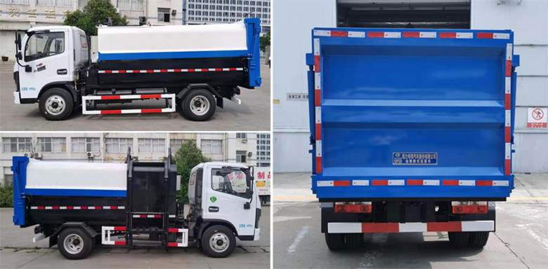 東風(fēng)多利卡D6自裝卸式垃圾車