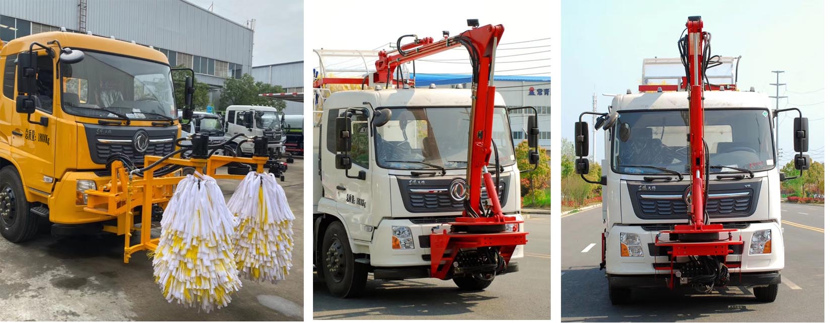 東風(fēng)天錦高速護(hù)欄清洗車