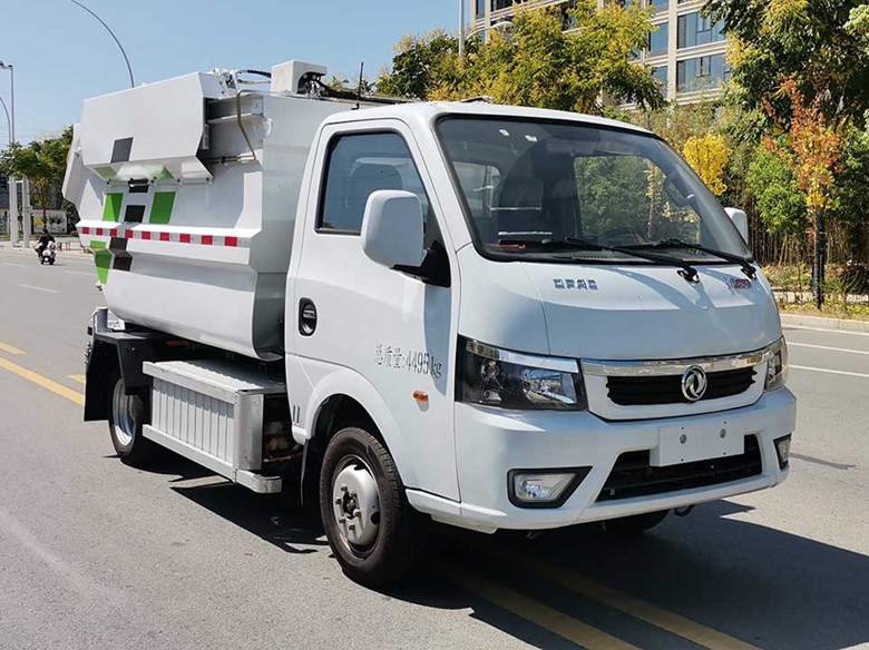 純電動(dòng)自裝卸式垃圾車