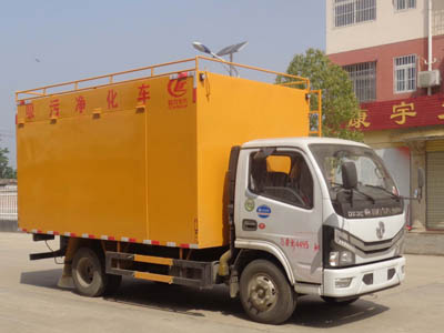 國六東風(fēng)吸污凈化車-吸污干濕分離車