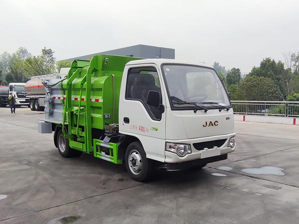 國六江淮藍牌餐廚垃圾車