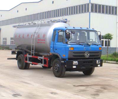 東風(fēng)天錦153單橋粉粒物料運(yùn)輸車