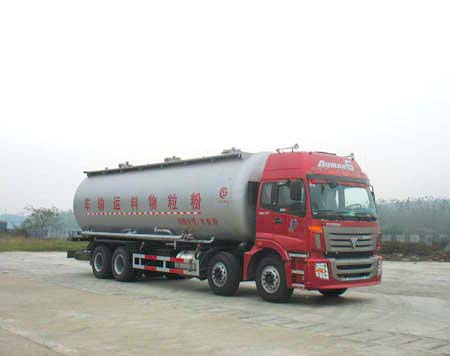 福田歐曼前四后八粉粒物料運輸車(BJ1317)