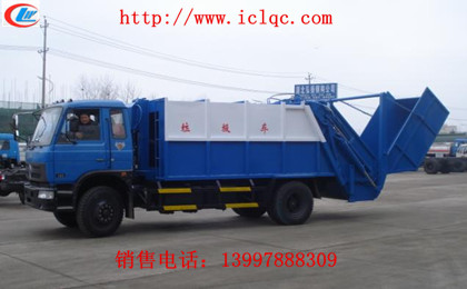 東風(fēng)145壓縮式擺臂多功能垃圾車(chē)